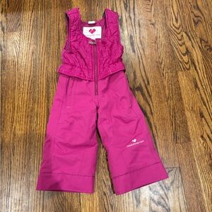 Obermeyer Fuchsia Snow Bib Overalls